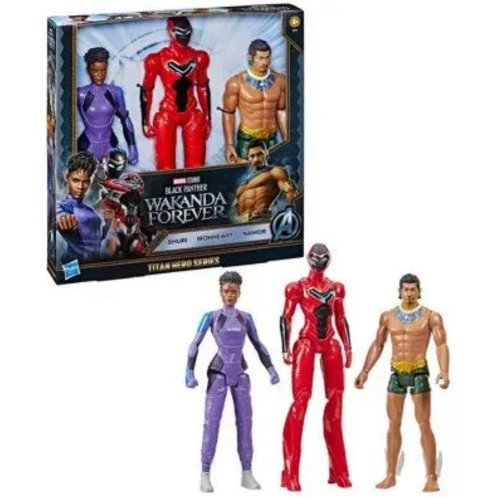 MARVEL BLACK PANTHER TRIO SET